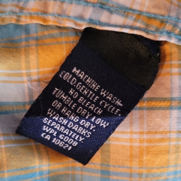 ROUGH STOCK PANHANDLE SLIM Snap-down Western Shirt, Size XL - Picture 12 of 14